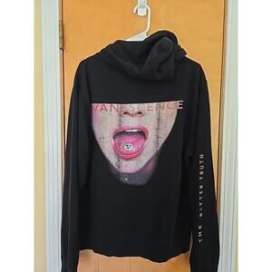 2022 Evanescence “The Bitter Truth” Tour Official Full Zip Hoodie- Size L